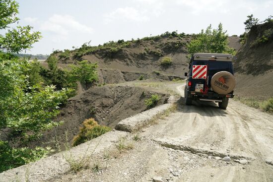 hier ist der Weg wieder relativ gut