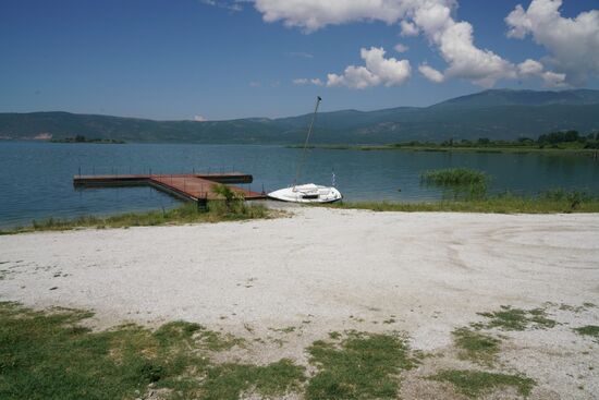 der Badeplatz von Arnissa