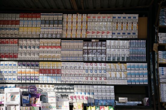 Zigaretten lassen sich hier gut verkaufen