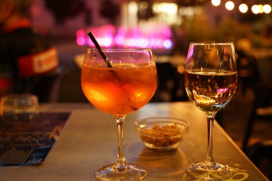 es gibt dann doch noch etwas für uns in einem kleinen Lokal