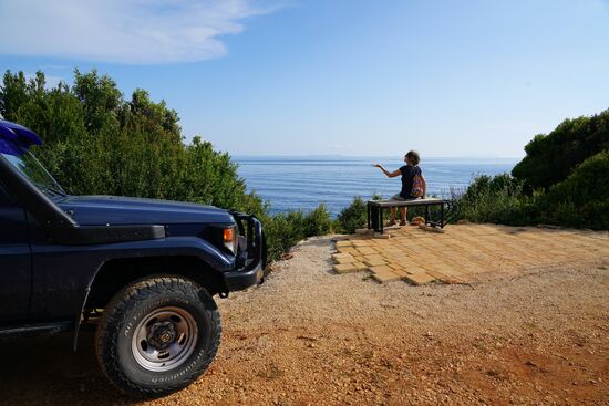 unser Traumstrand etwas abseits