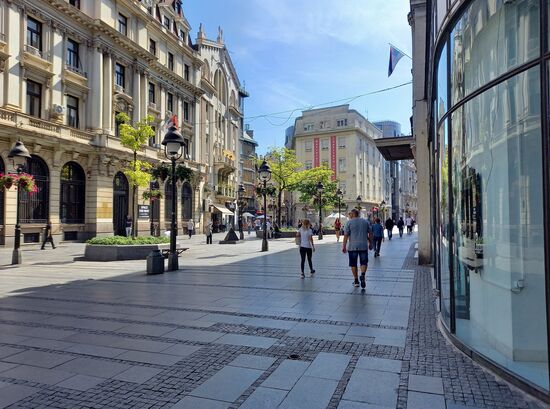 Innenstadt von Belgrad