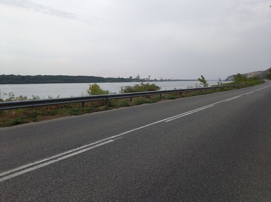 Donau in der Nähe von Nikopol