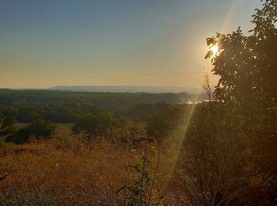 Blick auf die Donau in der Nähe von Svishtov
