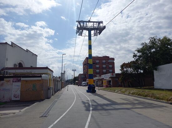Seilbahn in Mamaia