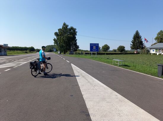 Grenzübertritt nach Serbien