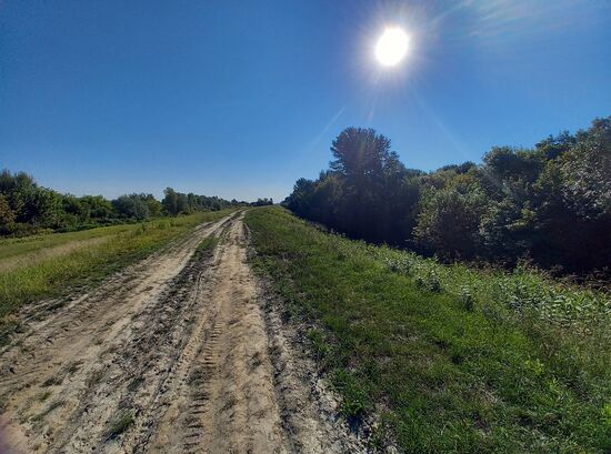 10 km Radweg im Naturpark