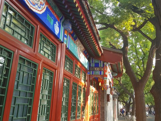 traditionelles Gebäude in der Beichizi Straße