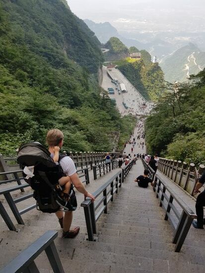 Abstieg von der Heaven's Gate Cave