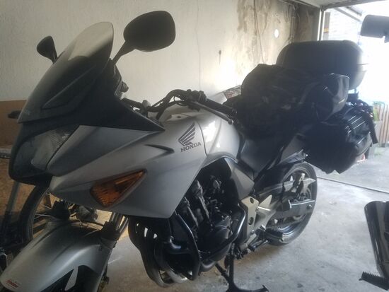 Guten Morgen, Moped ist gepackt. Start ist morgen gegen 07:30. Zuerst mal Autobahn bis Köln