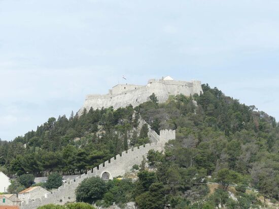 Burg Hvar - Stadt
