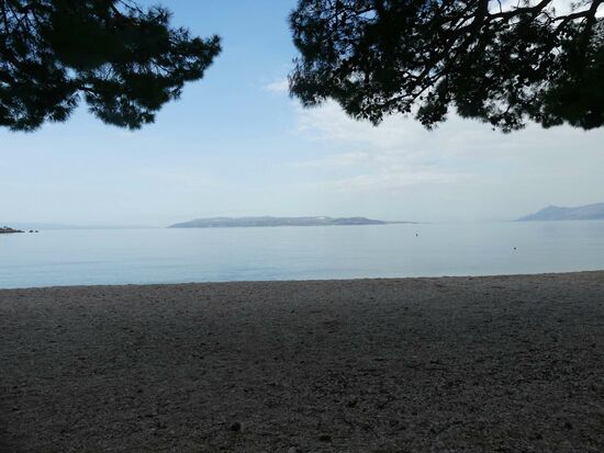 Ausblick beim Frühstück