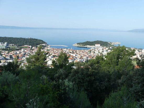 1. Ausblick auf Makarska