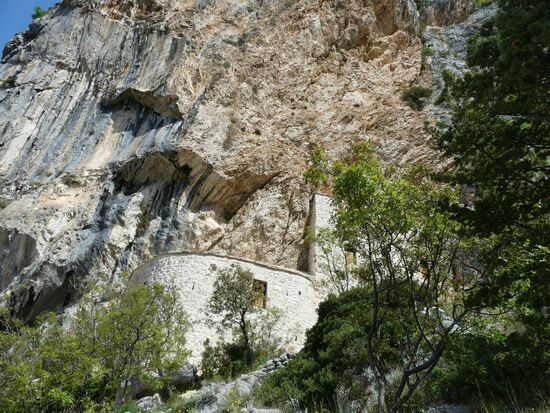 Kastell im botanischen Garten