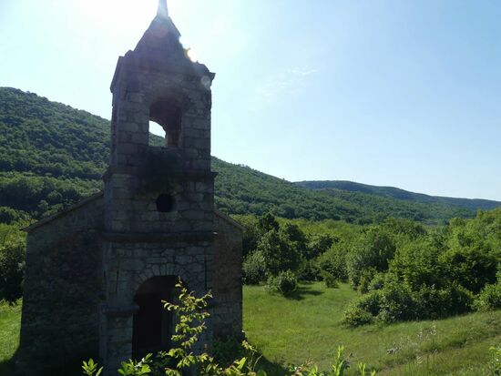 Rundherum ist nichts außer Natur.