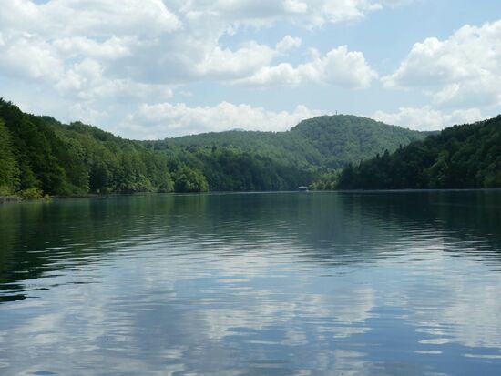 Abschiedsbild vom Boot aus.