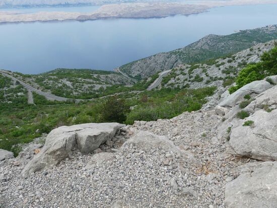 Kroatien ist auch ganz schön karg