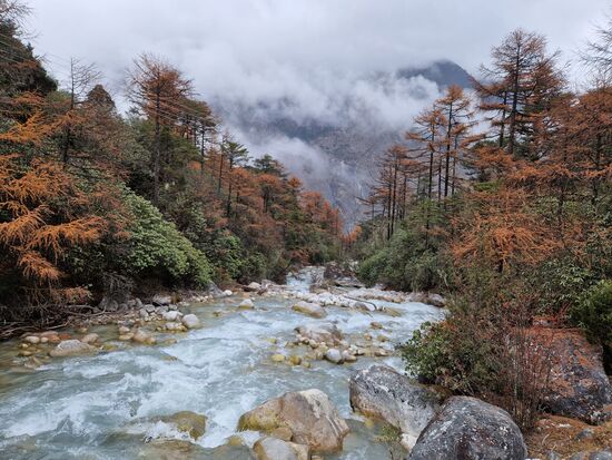 Immer am Fluss entlang