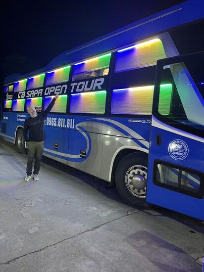 und los geht die Fahrt