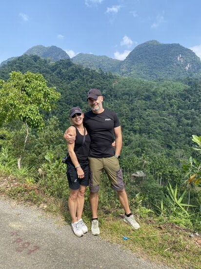 in Puluong angekommen nach 13 Stunden Busfahrt