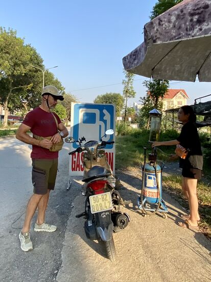 Tanken müssen wir ja auch noch