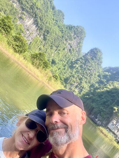 glücklich und zufrieden mit vielen neuen, tollen Eindrücken kehren wir zum Anleger zurück