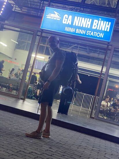 Der Bahnhof sauber und bestens organisiert