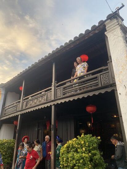 eines der alten Handelshäuser in der Altstadt