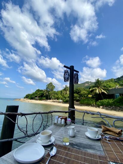 Frühstück im Paradies