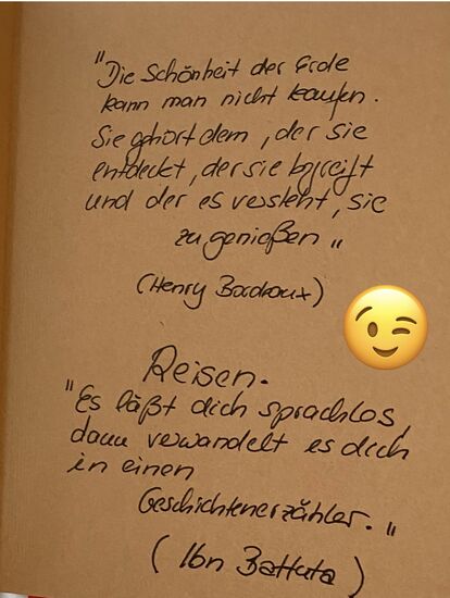  Ja und genau das haben wir gemacht lieber Henry und ja 
Ibn Battuta …wir könnten seitenweise Geschichten über unsere tolle, erlebnisreiche Reise durch Vietnam erzählen 