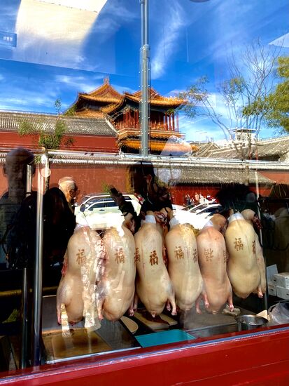 Peking-Ente im Rohzustand