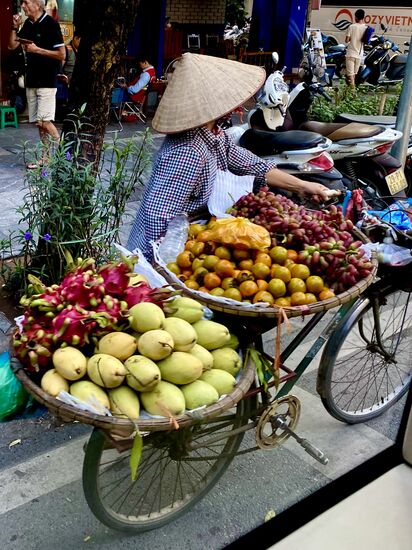 ……und Fahrrädern…..