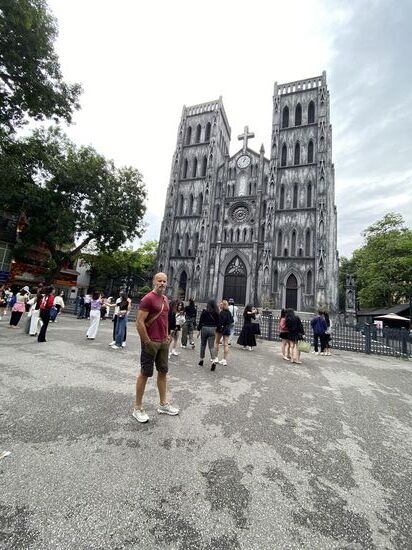 Kathedrale von Hanoi (typisch französischer Einfluß)