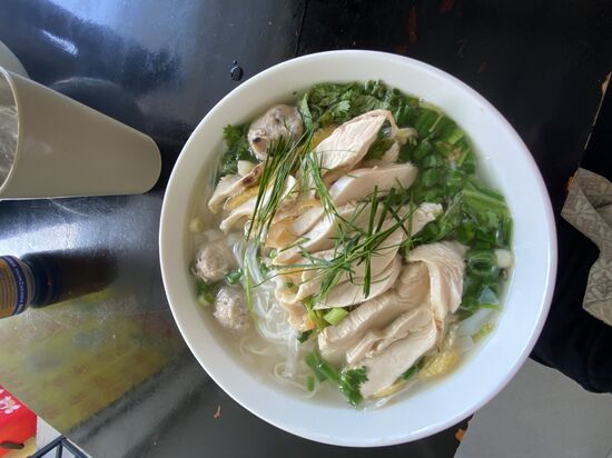 Die vietnamesische PHO Suppe