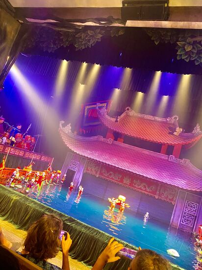 im Wasserpuppentheater