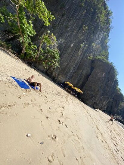 kleiner Schwimmausflug und dann unser 7Gang Barbeque