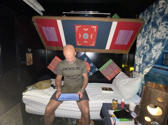 wunderschöne Schlafkabinen erwarten uns