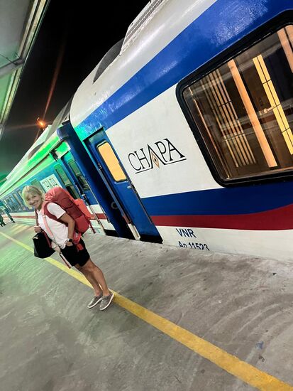 wir fahren mit dem Chapa Express in knapp 9 Std für 70€ insgesamt nach Sapa