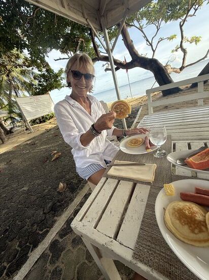 Frühstück , vor allem die Pancakes, waren sehr gut