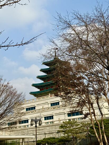 der Turm des National-Museums