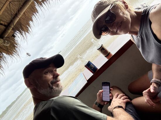 das Bierchen schmeckt 