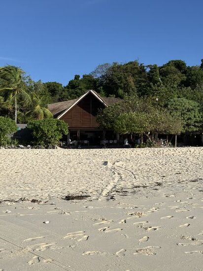 nach 30 Minuten Ankunft im Resort auf Dimakya Island