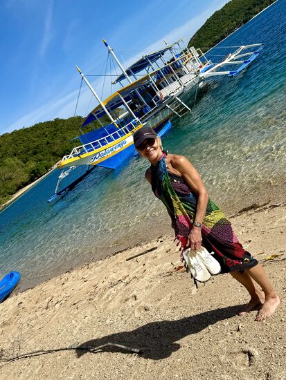 die Palawenya, unser Boot für die nächsten Tage