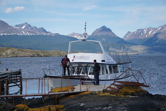 rauf auf‘s Boot