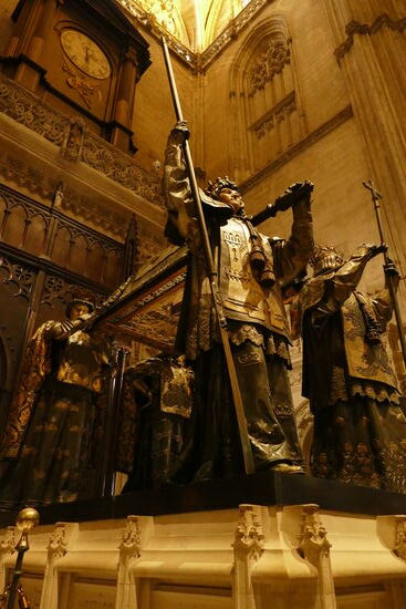 Das Grab von Christoph Kolumbus