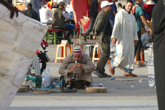 Schlangenbeschwörer...