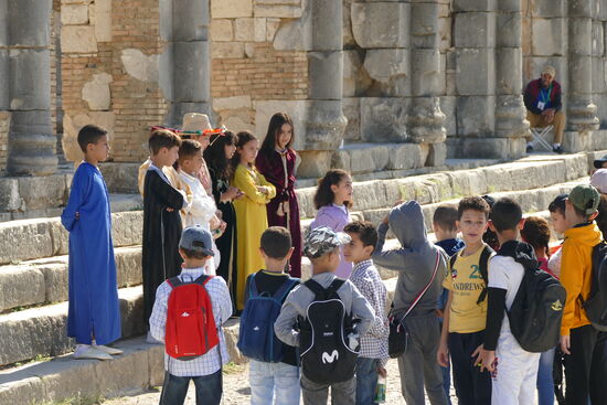 Römisches Theater vor authentischer Kulisse