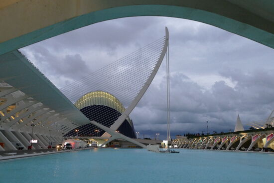 Ciutat de les Arts i les Ciències in Valencia