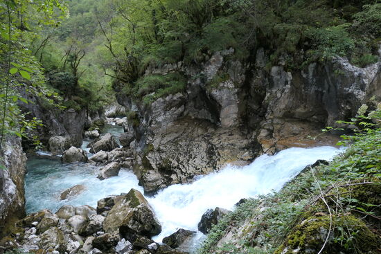 Blick in die Schlucht