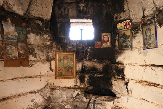Der Bunker auf obigem Bild - umfunktioniert zur Kapelle